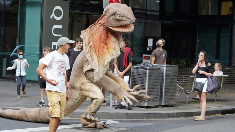 Beasts Of Oz - Frilled Neck Lizard